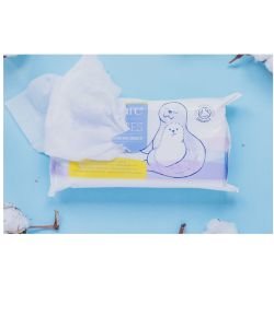 Lingettes Bébé BIO, 50 pièces